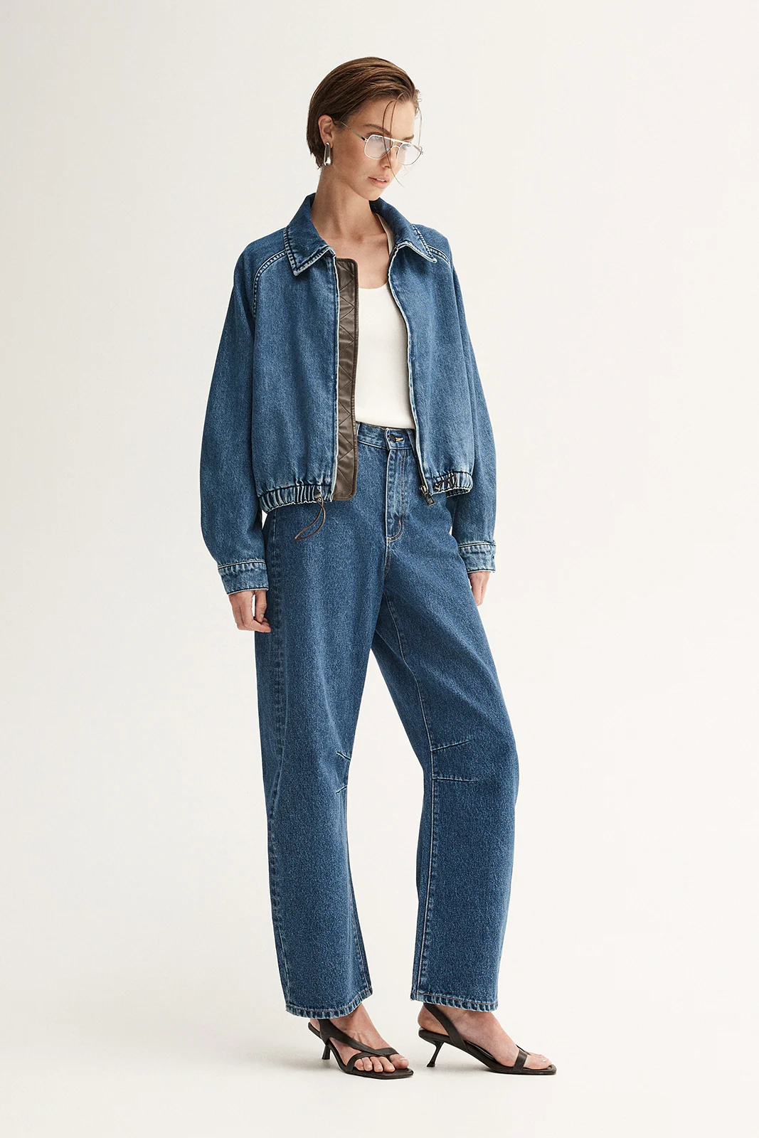 Addison Denim Jacket Dark Indigo - Image 5