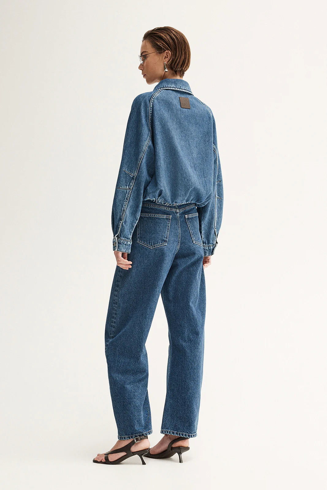 Addison Denim Jacket Dark Indigo - Image 6