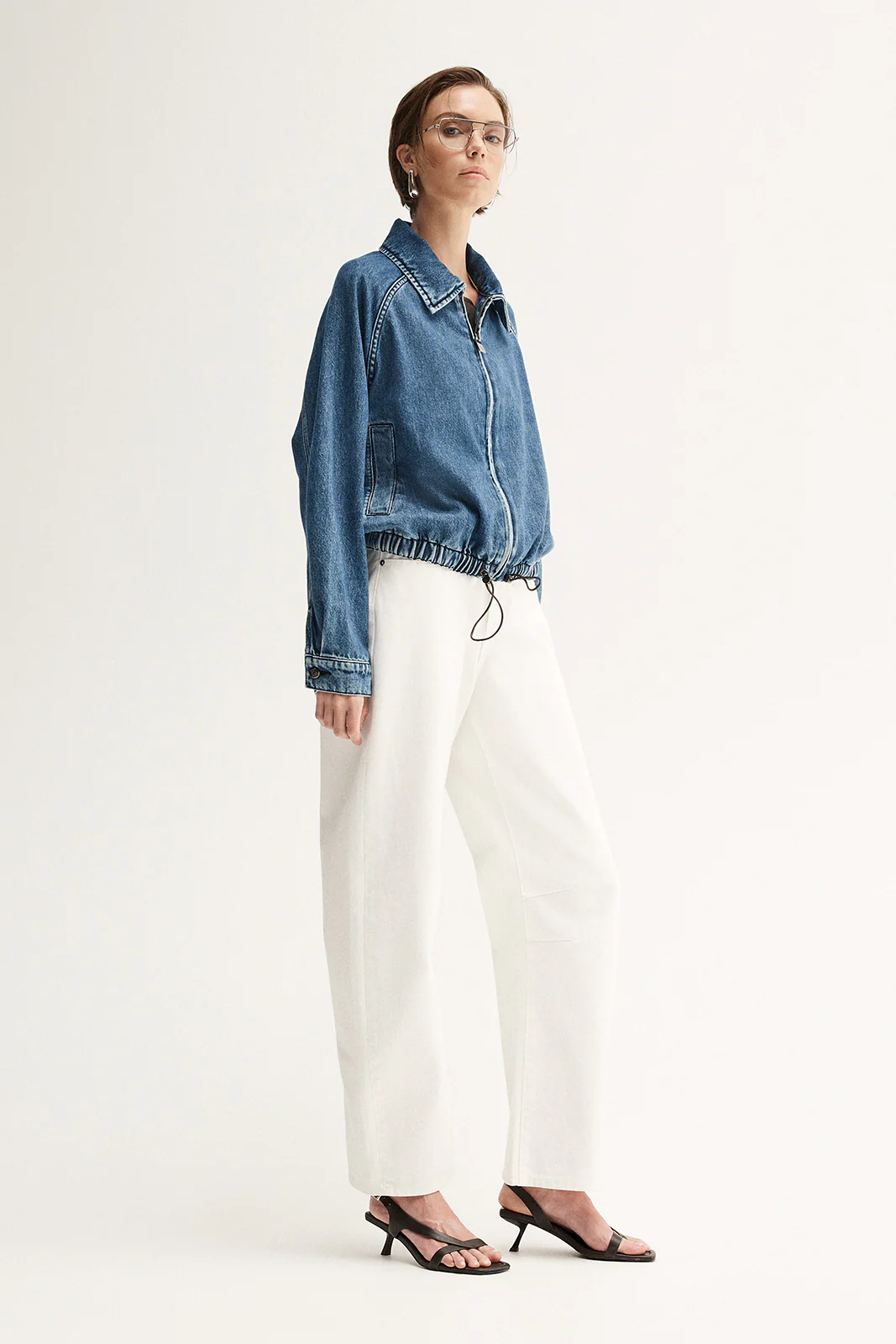 Addison Denim Jacket Dark Indigo - Image 8