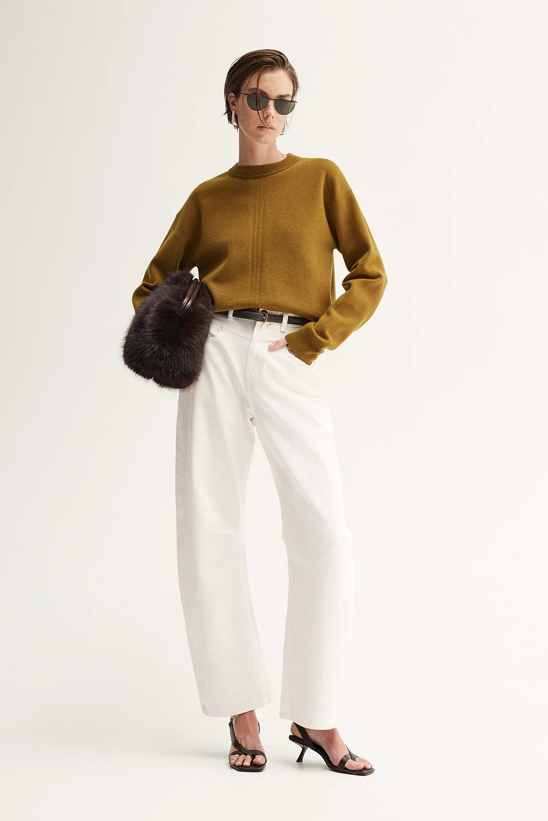 Bailey Knit Jumper Moss - Image 4