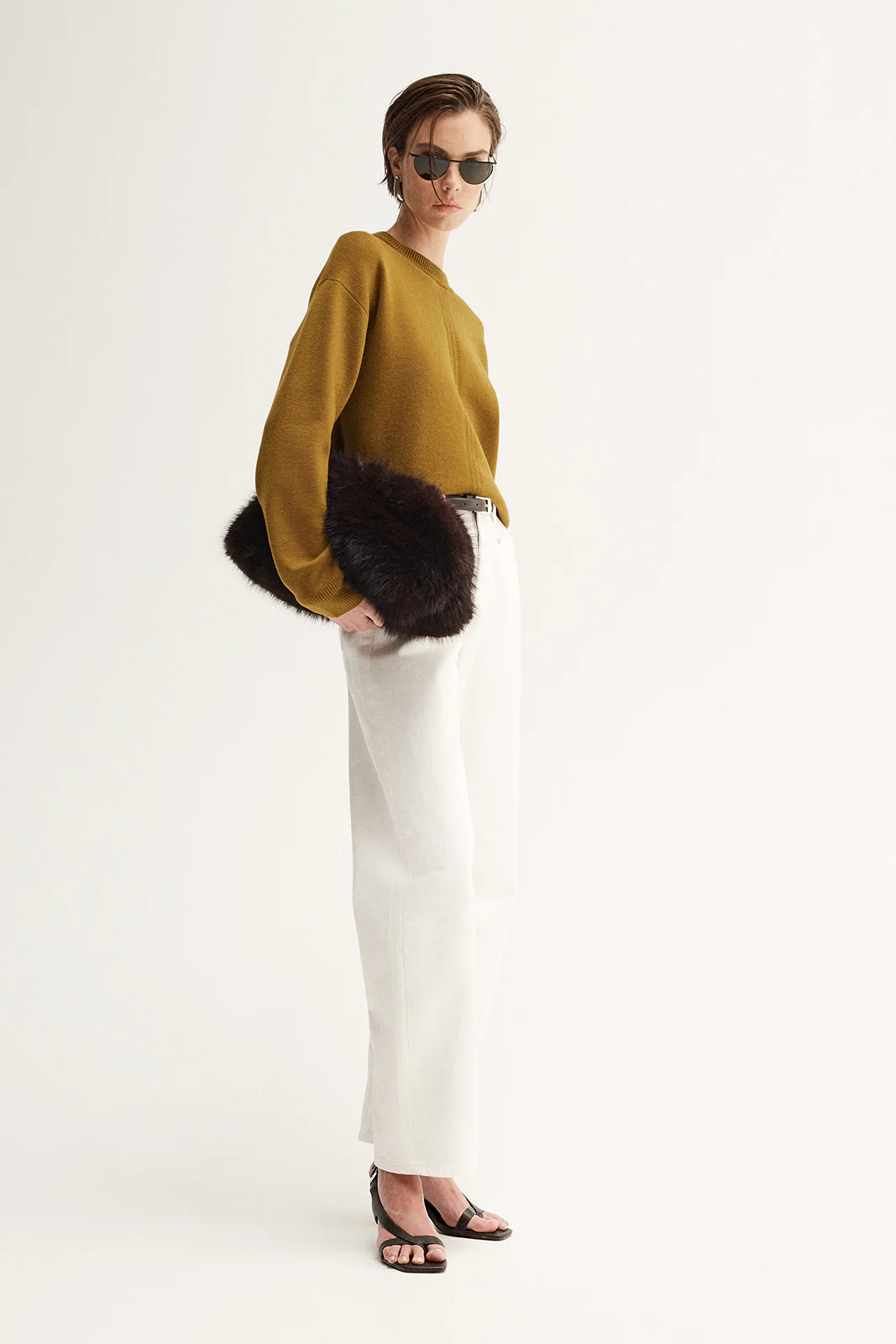 Bailey Knit Jumper Moss - Image 5