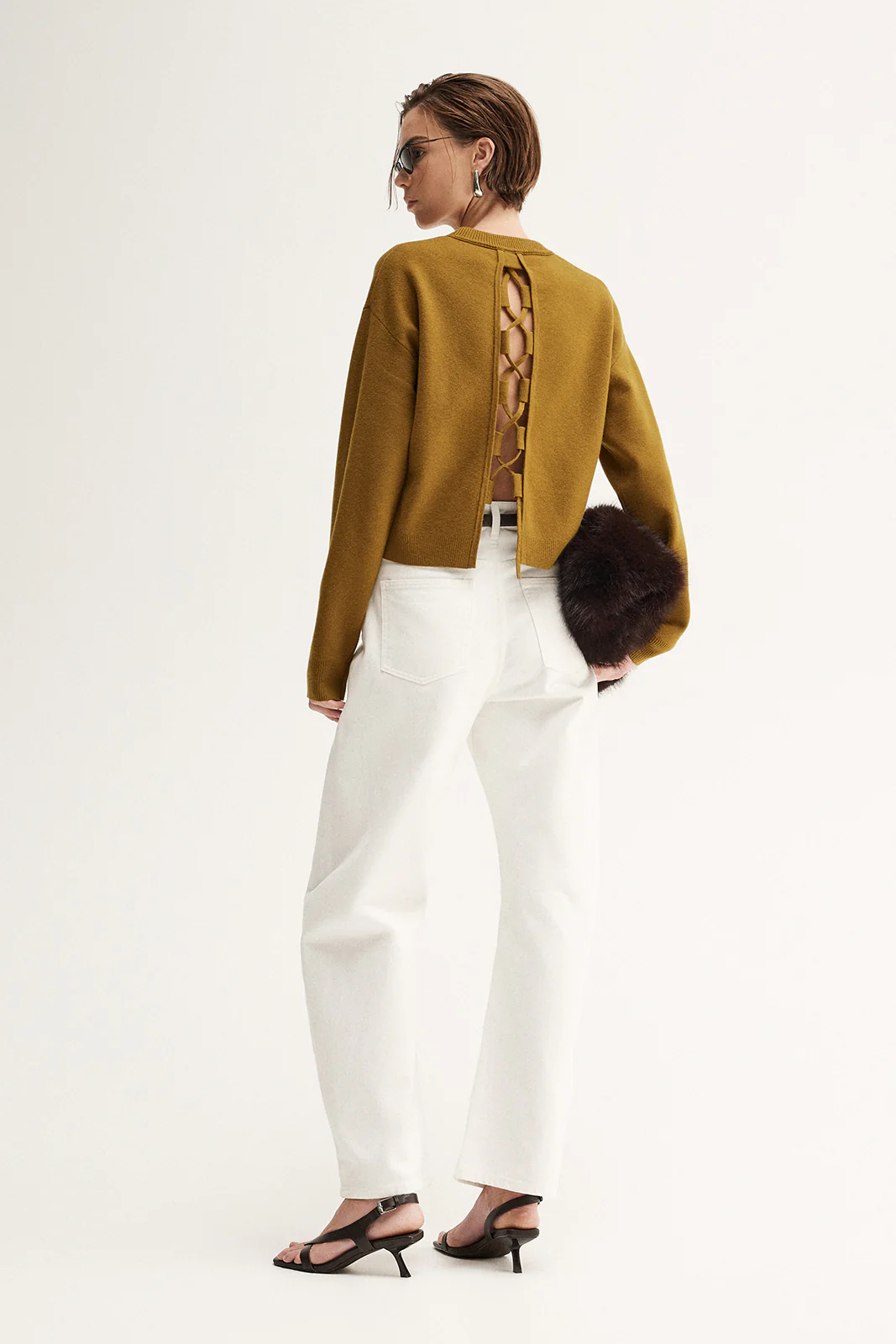 Bailey Knit Jumper Moss - Image 6