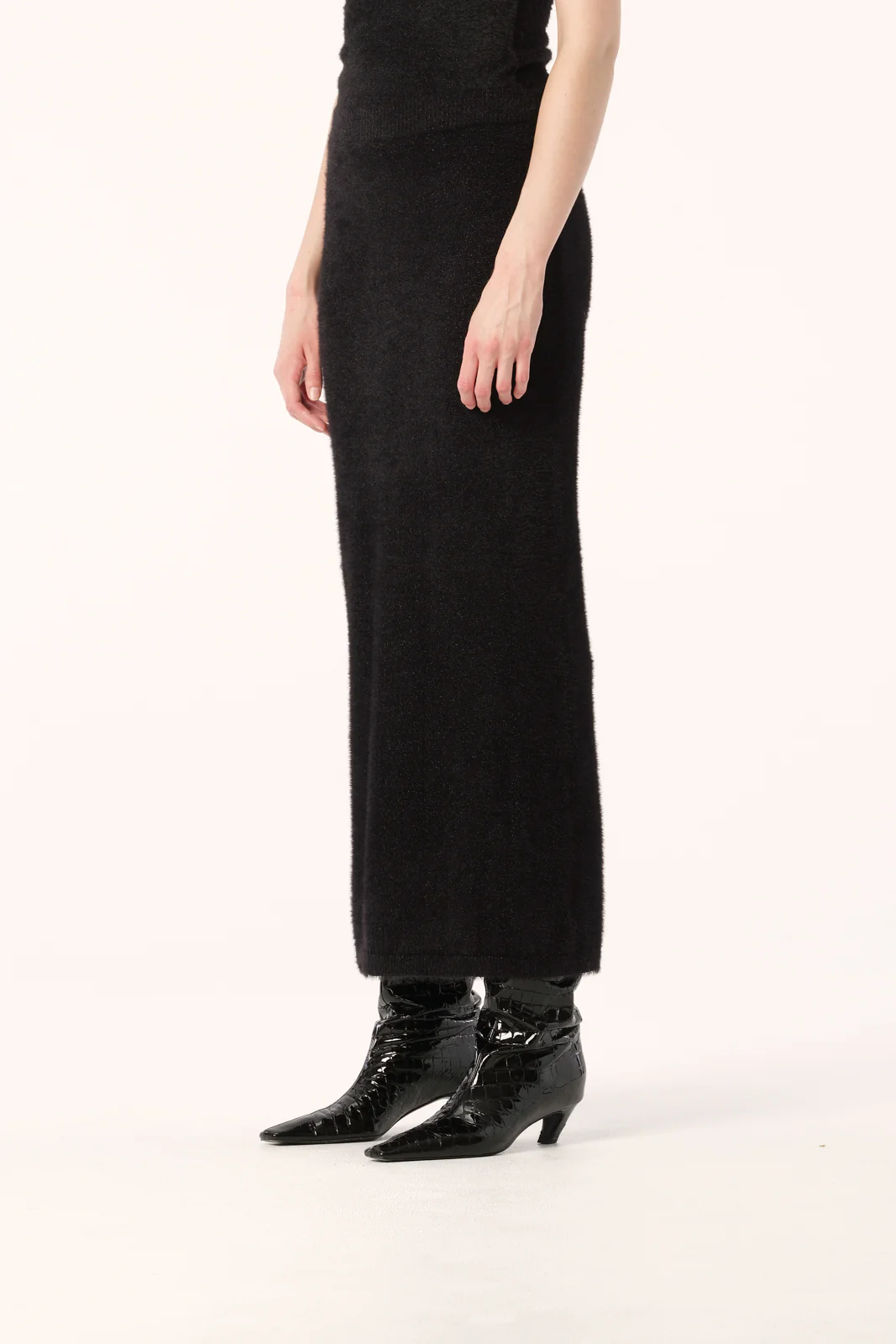 Harvie Skirt Black Lurex - Image 2