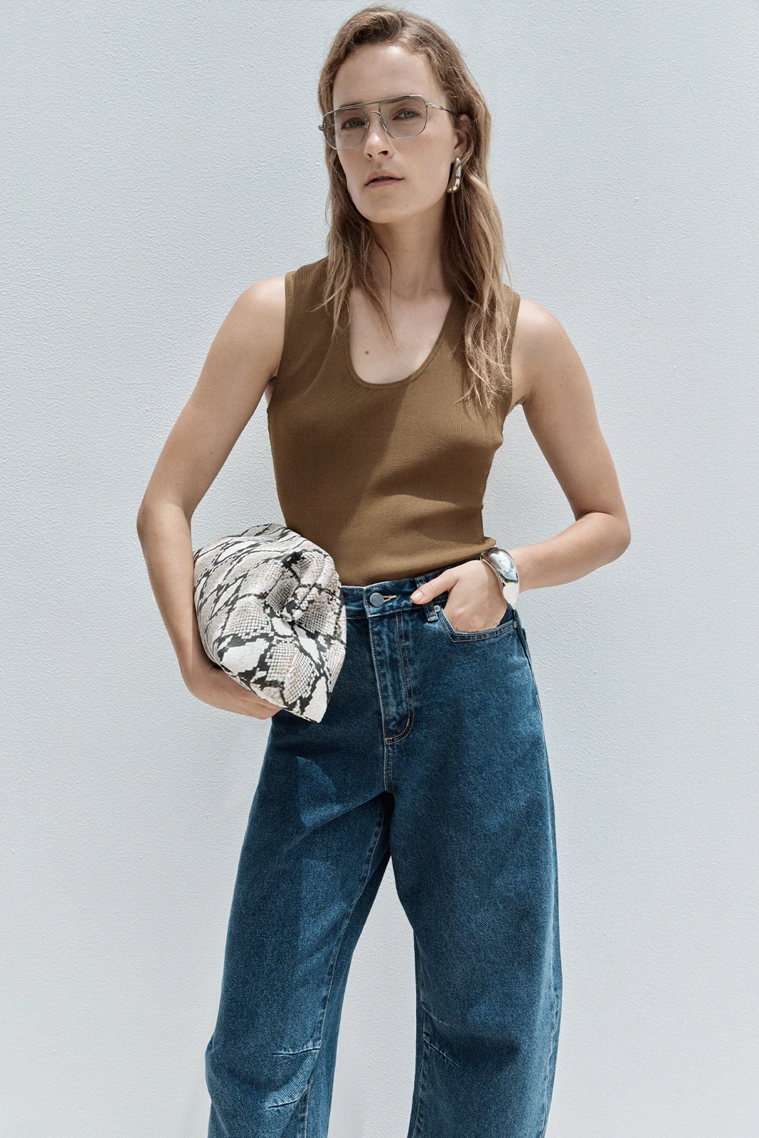 Hayes Knit Top Moss - Image 2