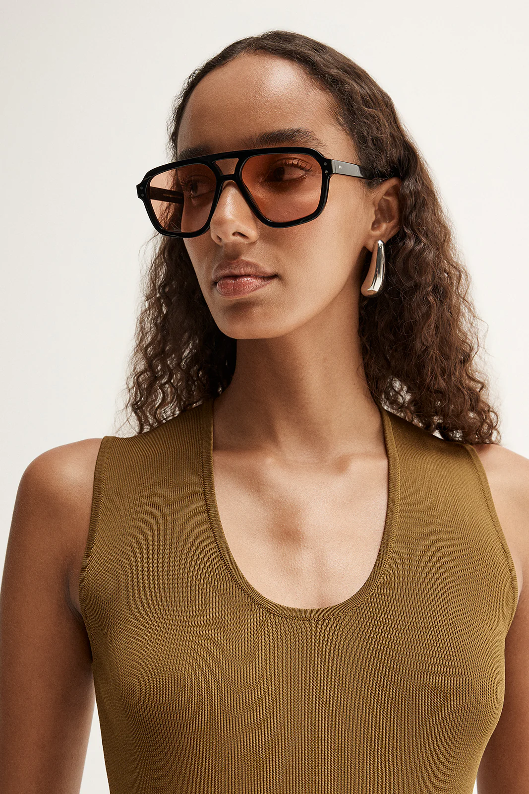 Hayes Knit Top Moss - Image 4