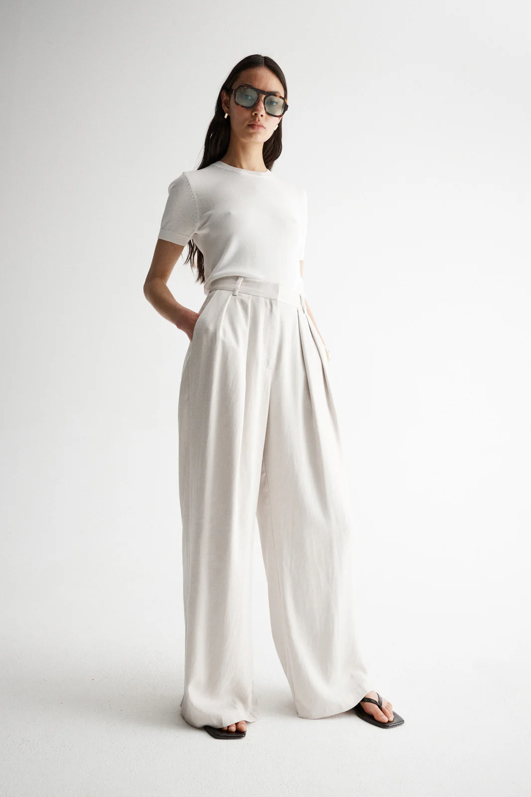 Mala Pant Ecru - Image 3