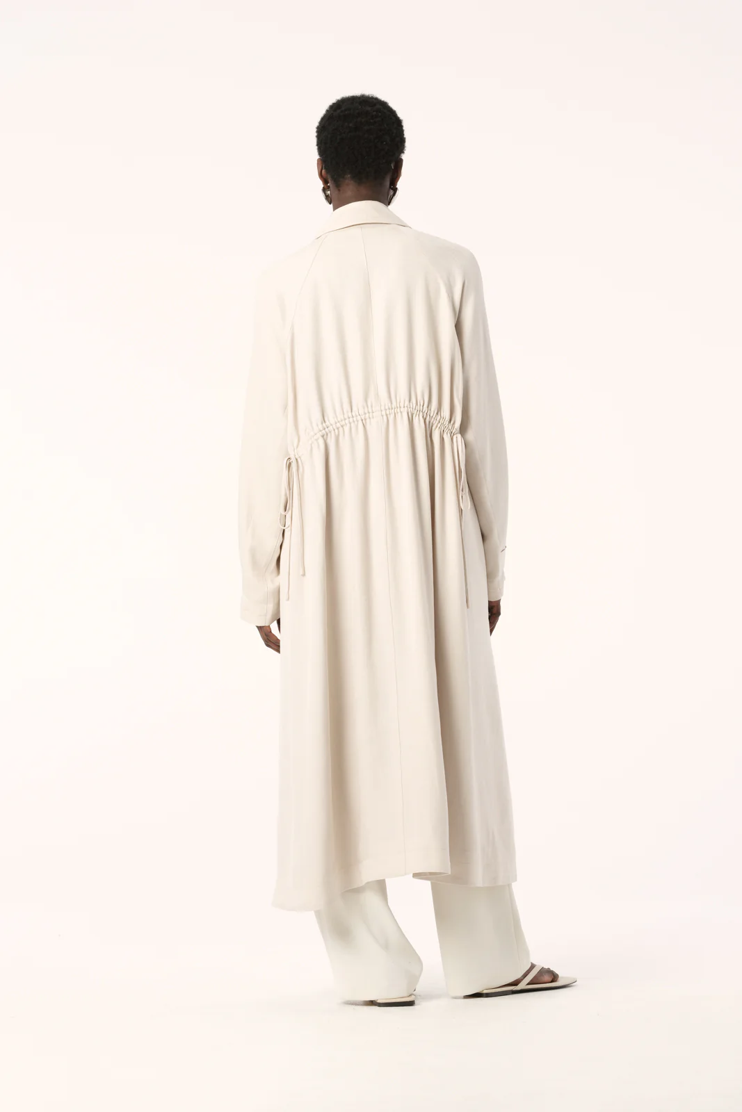 Minato Trench Ecru - Image 7