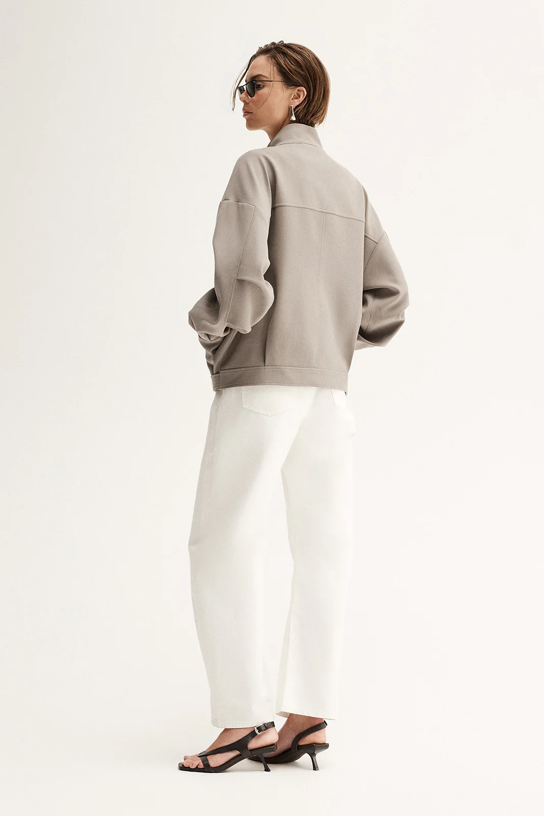 Noah Jacket Taupe - Image 6