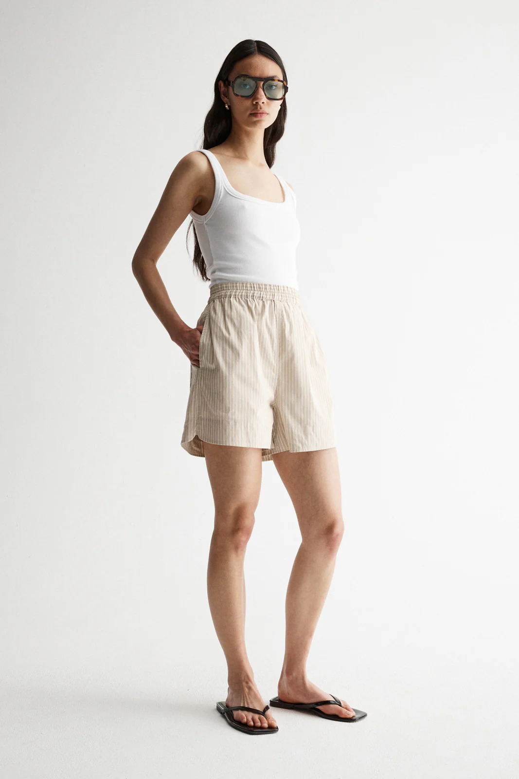 Poppy Short Oat Stripe - Image 2