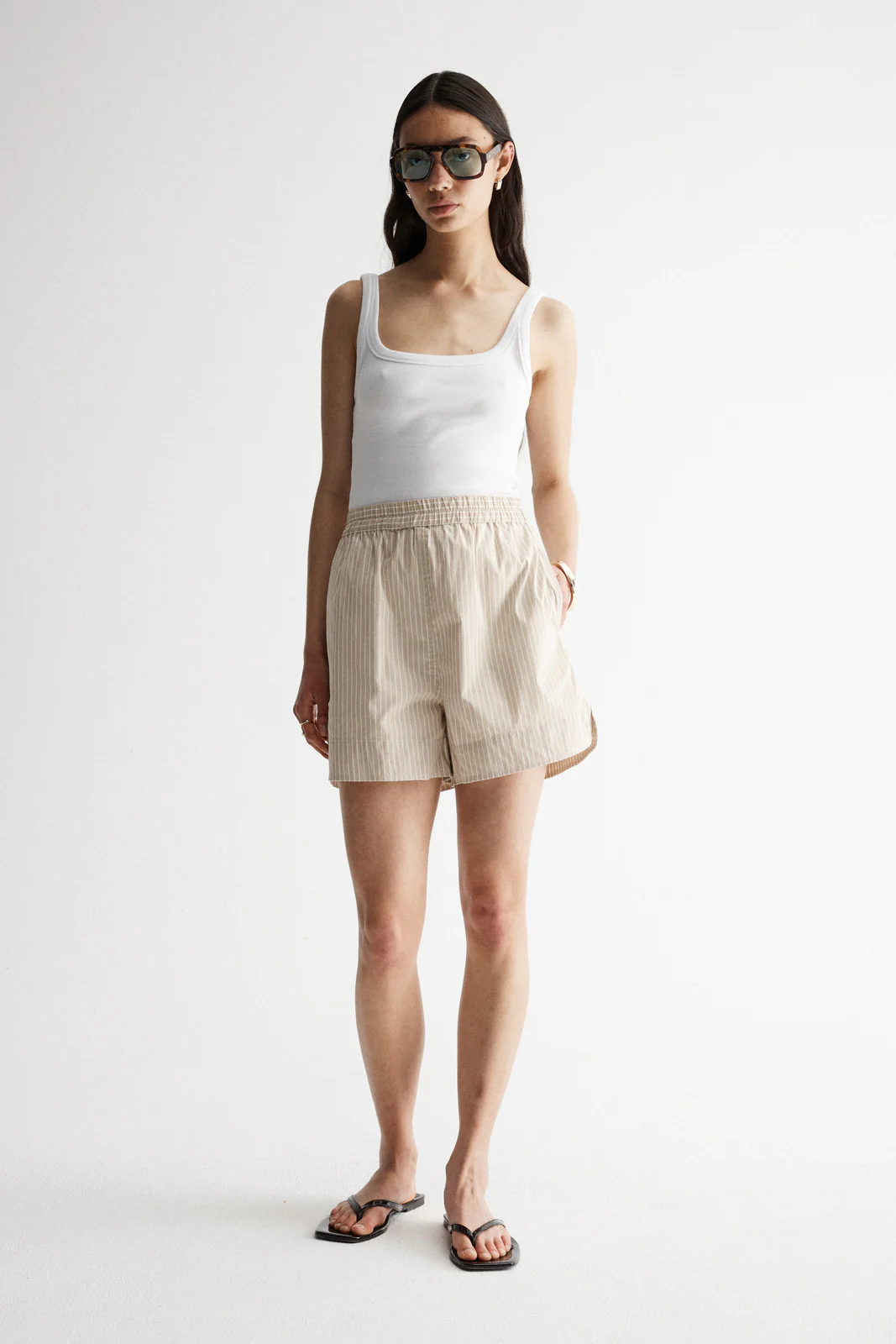Poppy Short Oat Stripe - Image 3