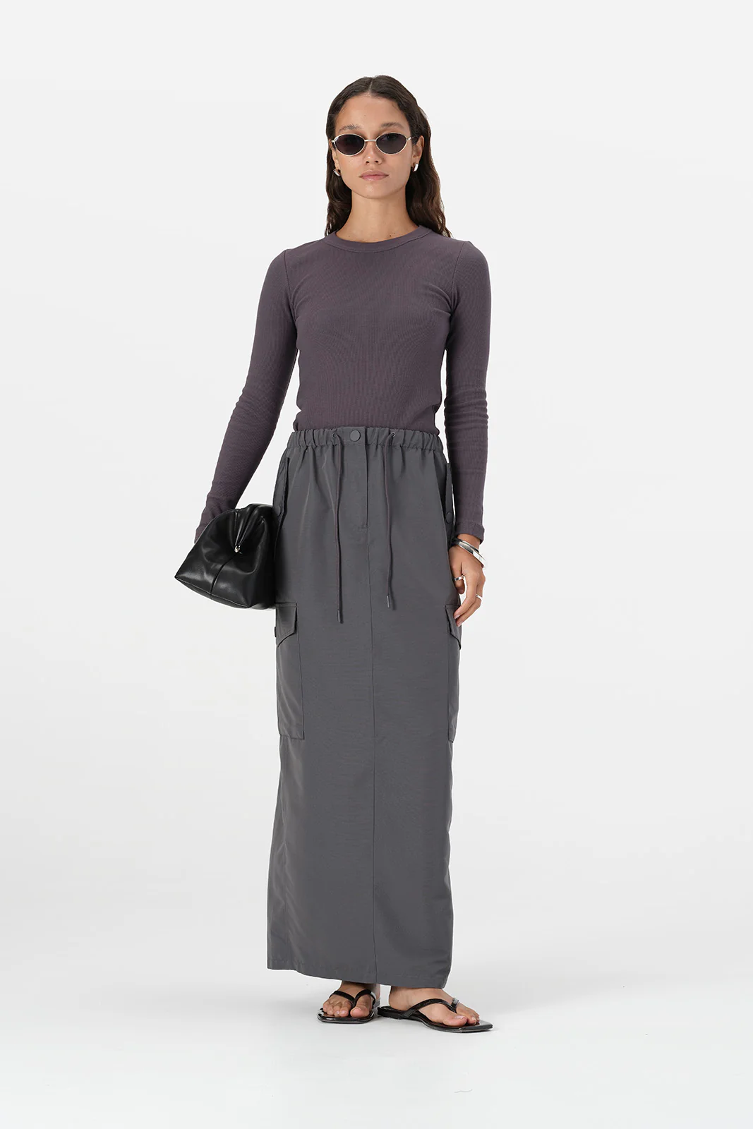 Tara Skirt Slate - Image 3